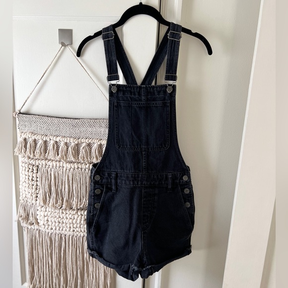 Madewell Denim Overall Shorts